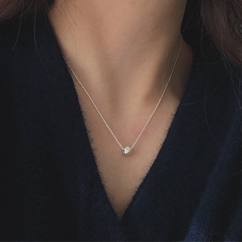 [sale] silver925 hexagon necklace