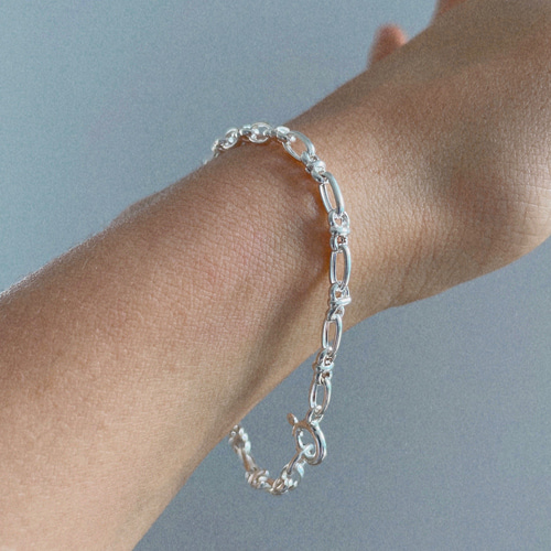 silver925 cotton bracelet