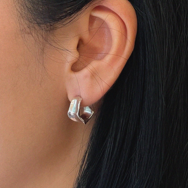 silver925 mare earring