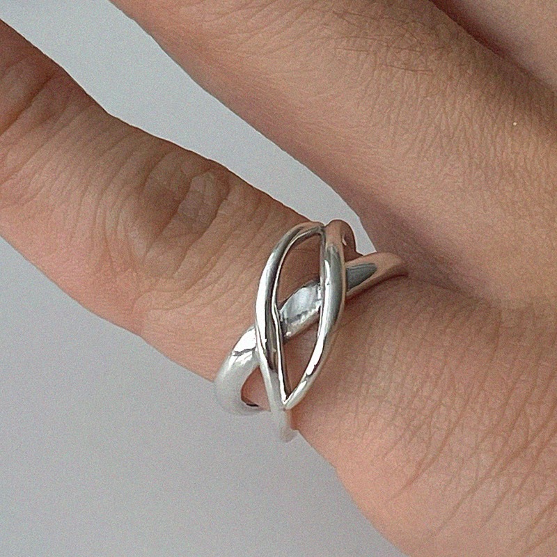 silver925 sand ring