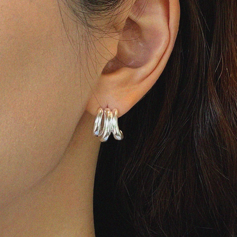silver925 muto earring
