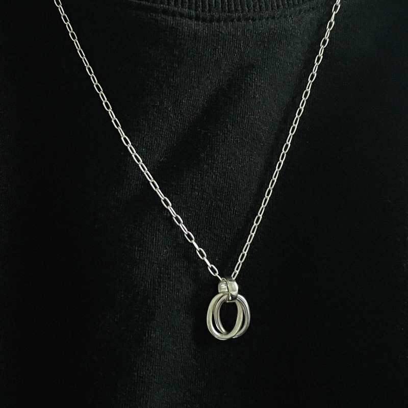 silver925 posh necklace